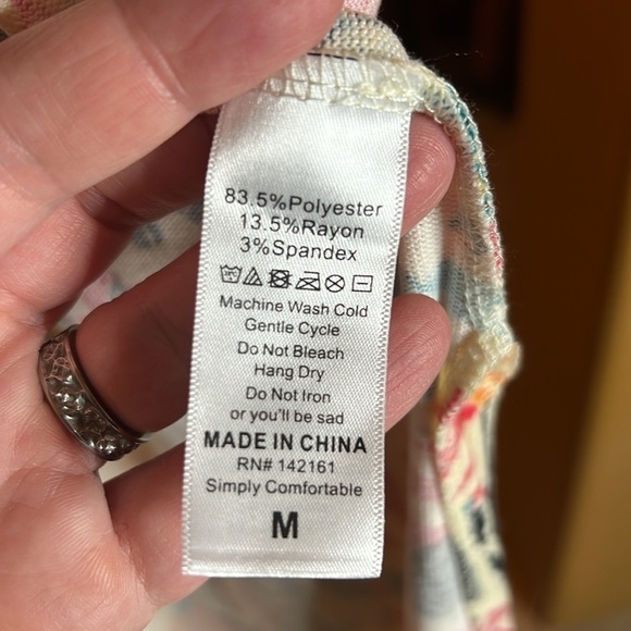 LuLaRoe Joy Duster Vest Size Medium - Picture 6 of 7